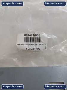 Wayne 891471-003 GEM Display Dial Face Panel – actual item, photo 2 of 7