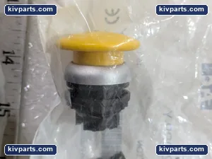Eaton M22-DRP-Y Mushroom Pushbutton – actual item, photo 3 of 5