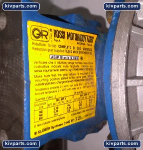 40U03A Reducer with MGM SM 63 C4 Motor – actual item, photo 6 of 8