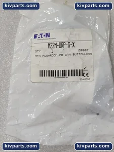 Eaton M22M-DRP-G-X Mushroom Push Button – actual item, photo 2 of 4