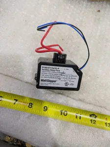 WATTSTOPPER S120/277/247E-P AUXILIARY RELAY PACK 120/277VAC 20AMP 1HP MOTOR LOAD – actual item, photo 1 of 5