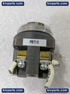 IDEC Industrial Red Button Switch – actual item, photo 6 of 9