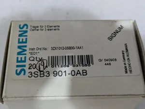 Siemens 3SB3901-0AB Holder for 3 Elements Pushbutton