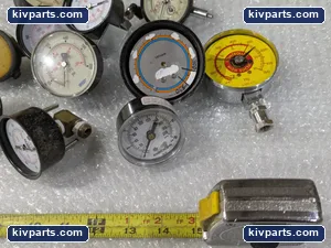 Assorted Pressure Gauges and Dial Indicators Mixed Industrial Instrument Lot – actual item, photo 8 of 9