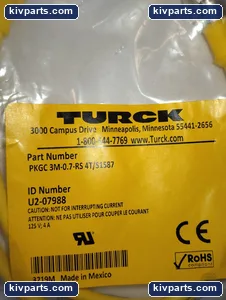 Turck 3M-0.7-RS Pkgc Cable – actual item, photo 3 of 5