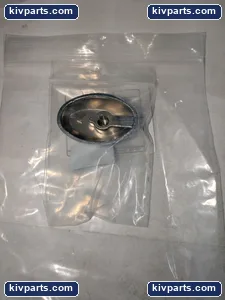 55246 Chrome Fixture Push Button – actual item, photo 2 of 3