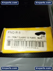 Bussmann FNQ-R-8 Class CC Time-Delay Fuse – actual item, photo 3 of 4