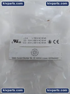 SIBA G-Type Fuse Links 700 VAC – 6.3 × 32 mm, Pack of 10 (G-Fuses) – actual item, photo 2 of 3