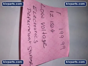 LOW VOLTAGE ELECTRONICS DEPARTMENT STORAGE IZ 1524 – actual item, photo 3 of 4