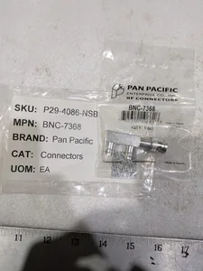PAN Pacific BNC-7368 Connectors