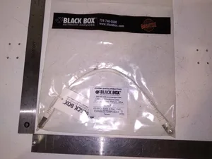 Black Box EVNSL0273WH-0001 Cat6 Shielded Plenum Patch Cable