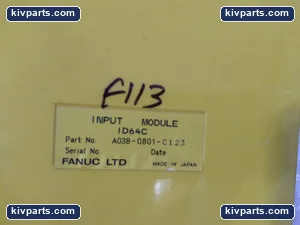 Fanuc A03B-0801-C123 ID64C Input Module I/O Unit PLC – actual item, photo 3 of 5