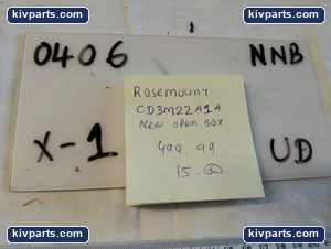 Rosemount CD3M22A1A Transmitter – actual item, photo 7 of 7