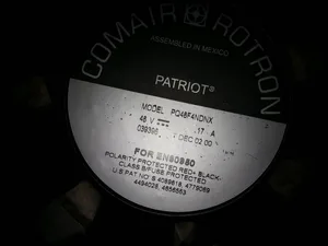 Comair Rotron PQ48F4NDNX Patriot DC Fan