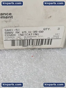 Bussmann SAMI-51 Indicating Fuse Cover – actual item, photo 3 of 9