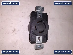 Cooper L16-20R Hart 6430 Locking Receptacle – actual item, photo 3 of 6