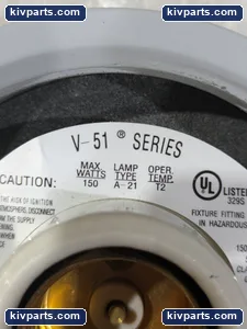 Appleton V-51 604008-001 Lampholder Socket – actual item, photo 4 of 5
