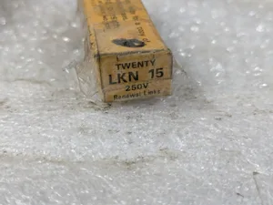 Bussmann LKN-15 Super Lag Renewal Fuse