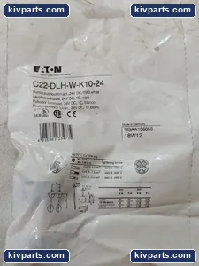 Eaton C22-DLH-W-K10-24 Pushbutton – actual item, photo 2 of 5