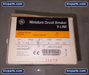 General Electric V37100 V-Line Miniature Circuit Breaker – actual item, photo 3 of 5