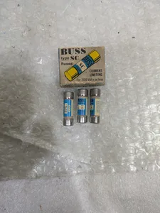 Bussmann DG04-74 Type SC SC-15 Time Delay Fuses – actual item, photo 1 of 7