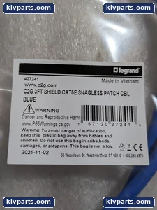 Legrand C2G Shielded Snagless Patch Cable – actual item, photo 2 of 11
