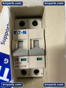 Eaton WMZS2D06 Miniature Circuit Breaker – actual item, photo 2 of 5