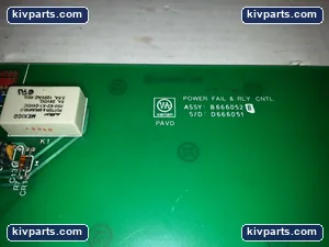 Varian B666052 Fail Relay Control Board PCB – actual item, photo 2 of 6