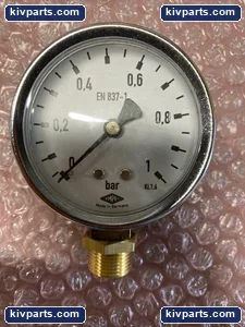 Burckhardt 0-1 Bar Pressure Gauge – actual item, photo 4 of 7