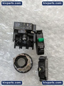Siemens 3SU1152-0AB60-3BA0 Pushbutton – actual item, photo 4 of 5