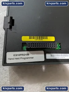General Electric IC610PRG105 PLC Module – actual item, photo 8 of 11