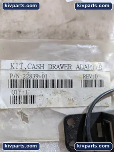 22839-01 22828-01 Kit Cash Drawer Adapter – actual item, photo 2 of 6