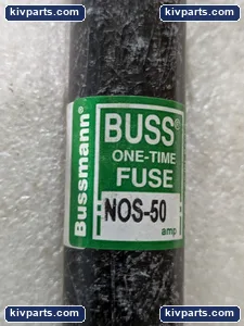 Bussmann NOS-50 One-Time Fuse – actual item, photo 7 of 11