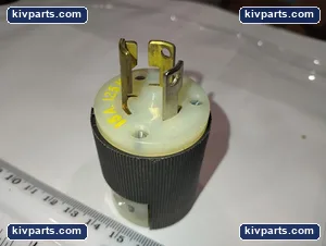 Hubbell Locking Plug – actual item, photo 3 of 4