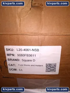 Square D FB3611 Fuse Block – actual item, photo 5 of 6