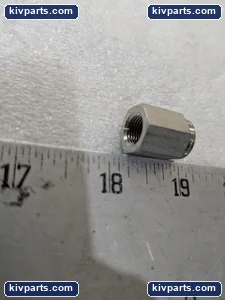 2/ORDER Steel Pipe Cap SS Plug Fitting – actual item, photo 4 of 6