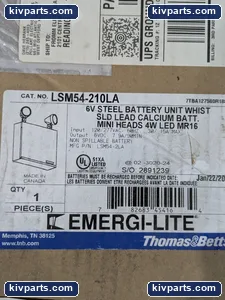 LSM54-210LA Emergi-Lite Emergency Light – actual item, photo 2 of 10