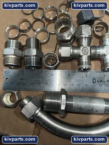 Lot Of Assorted SWAGELOCK Fittings STAINLESS STEEL .. As In Pictures – actual item, photo 5 of 8
