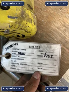 Baldor BM3546T Brake Motor – actual item, photo 5 of 9