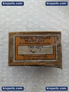 Cutler-Hammer 9586H0227 Relay Heater Element Coil – actual item, photo 2 of 6