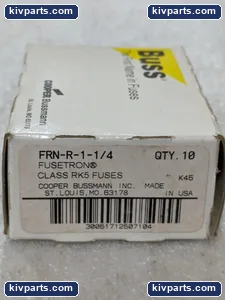 Bussmann FRN-R-1-1/4 Dual Element Time Delay RK5 Fuse – actual item, photo 2 of 6