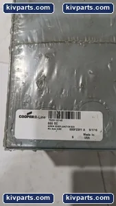 Cooper 78205122140666 B-Line Scscrew Cover – actual item, photo 2 of 4
