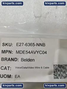 Belden MDE54AVYC04 Cat5e Ethernet Patch Cable – actual item, photo 2 of 7