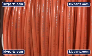 Carol Orange 14 AWG Stranded Copper PVC Machine Tool Wire MTW TEW 600V 105C Part – actual item, photo 2 of 3