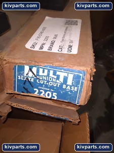 388-423 Multi Union Cut Out Base – actual item, photo 7 of 8