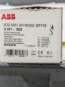 ABB S201-B25 Circuit Breaker