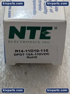 NTE R14-11D10-110 Electronics Relay Panel – actual item, photo 2 of 7