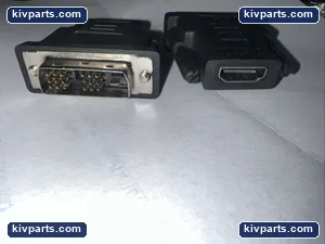 Hdmi To Dvi Adapter Bi Directional Male Dvi To Female Hdmi Five Pack – actual item, photo 3 of 4