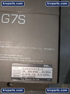 Fuji Electric FVR022G7S-2 AC Drive – actual item, photo 4 of 7