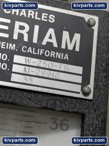Meriam W-250-FB Industrial Process Control – actual item, photo 9 of 12